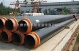 生产聚乙烯防腐保温保温钢管生产，耐高温埋地复合管道现货