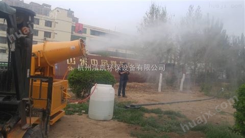 安徽蚌埠市30米自动雾炮机 工地降尘喷雾机